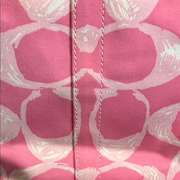 ⚜️Coach Signature Pink Canvas Tote Bag 💕 - Picture 11 of 11